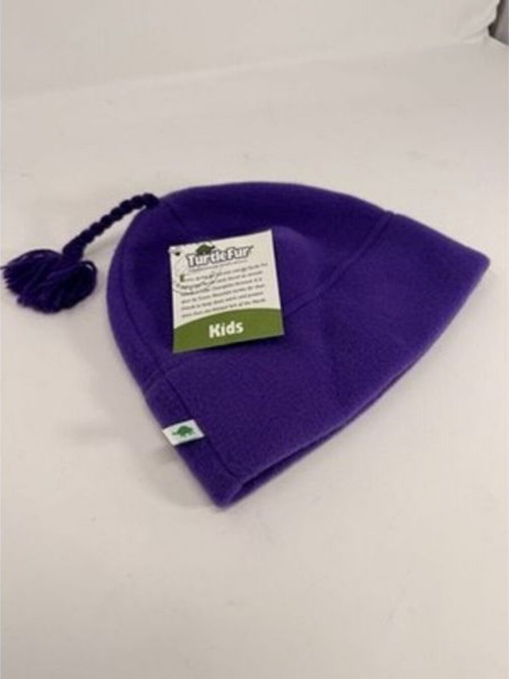 Turtle Fur Kids Beanie Purple NWT
